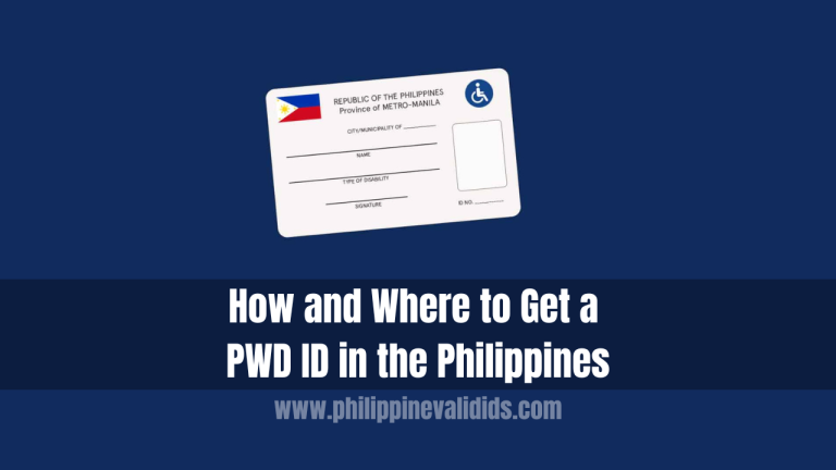 PWD ID